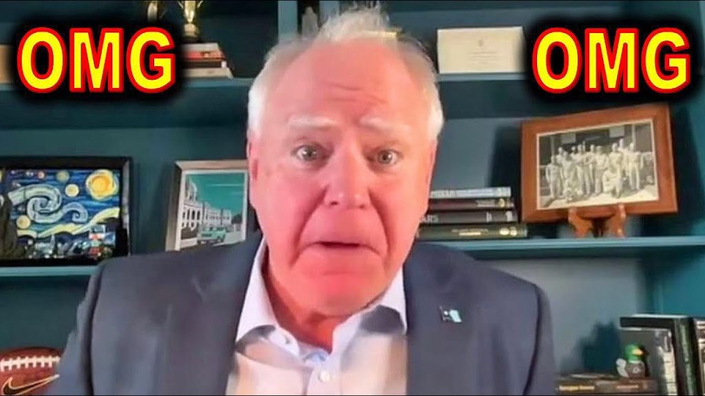 Tim Walz CRASHES & BURNS in Podcast TODAY on “Move On”  Channel…..