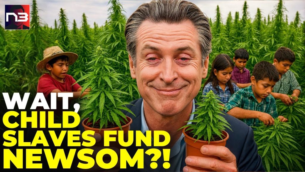 Alert: Newsom’s DONOR Caught Using CHILD SLAVES on Marijuana Farm – 10 Kids RESCUED!