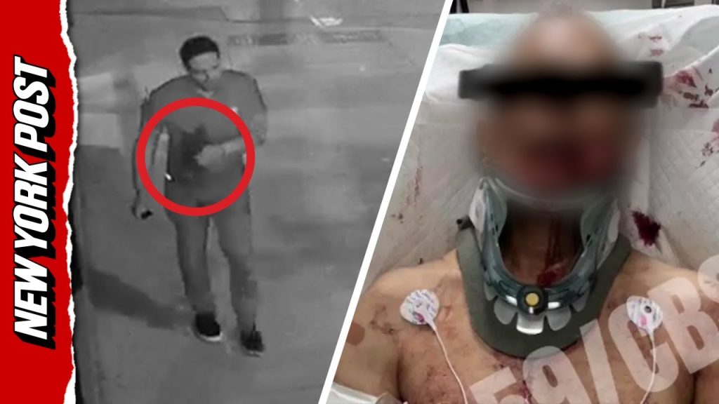 Exclusive Video: Mark Sanchez Staggers Away After Stabbing and Fight With Truck Driver