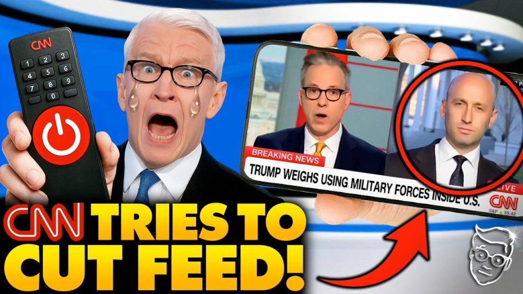 CNN Tries To CUT FEED As Trump White House Boss BASHES Anchor To Tears LIVE On-Air