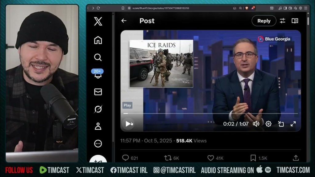 John Oliver Praises Terrorism Against ice In Shocking Show John Oliver Praises Terrorism Against ice In Shocking Show