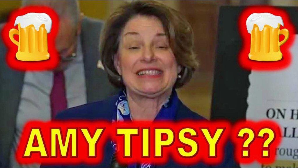 Amy Klobuchar Seemed a Little TIPSY During Schumer Shutdown Presser…..