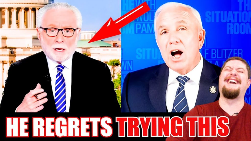 MAGA Latino REFUSES to take any CRAP from a clown like Wolf Blitzer