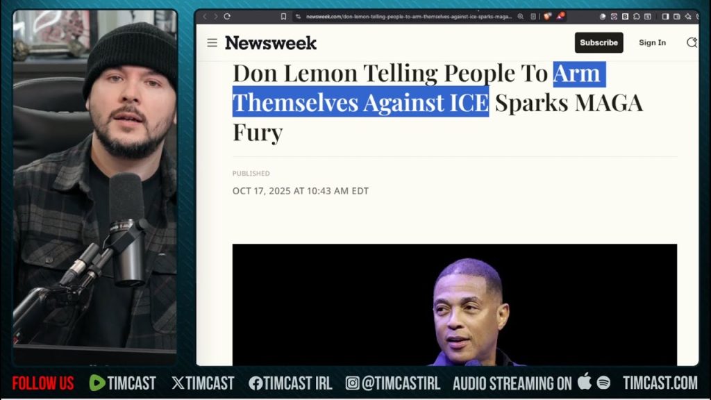 Don Lemon Calls For ARMED Uprising Against ICE