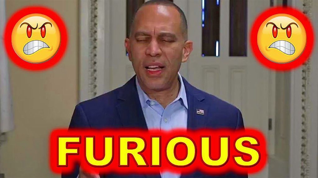 Hakeem Jeffries Throws a HISSY-FIT on Capitol Hill