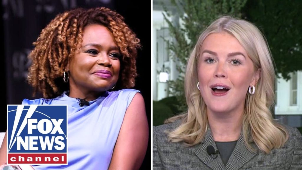 Karoline Leavitt has a message for Karine Jean-Pierre… Karoline Leavitt has a message for Karine Jean-Pierre…