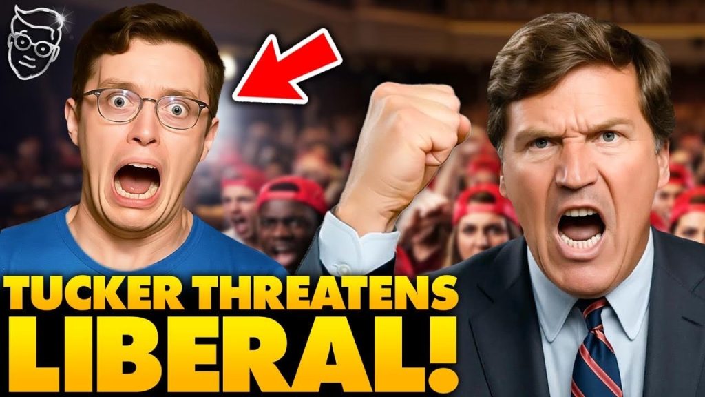 Tucker Threatens to PUNCH Lib, Then Completely HUMILIATES Him in Front of Roaring Crowd: ‘Get The F… Tucker Threatens to PUNCH Lib, Then Completely HUMILIATES Him in Front of Roaring Crowd: ‘Get The F…