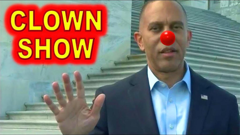 Hakeem Jeffries is LITERALLY a Broken RECORD Over the SHUTDOWN…..