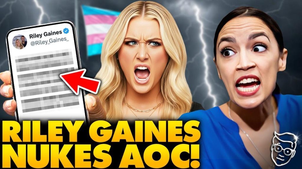 YIKES: Riley Gains ENDS AOC’s Career After EXPOSING AOC’s ‘Real Job’ after Unhinged Public Attack…