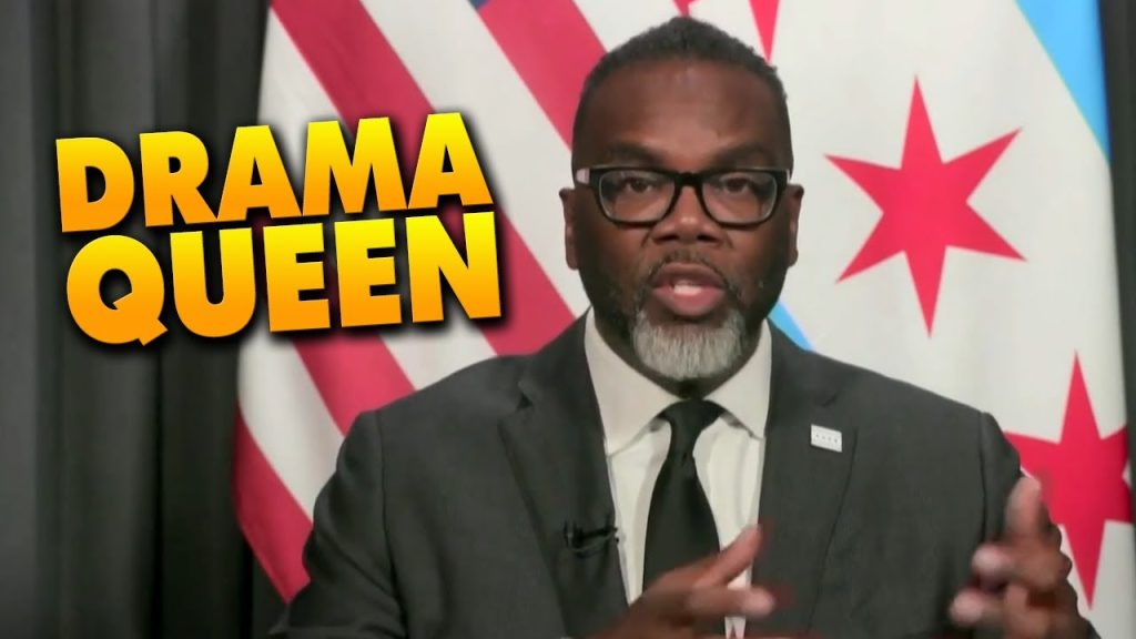 Mayor Brandon Johnson IMPLORES the U.N. to come see how EVIL Trump is