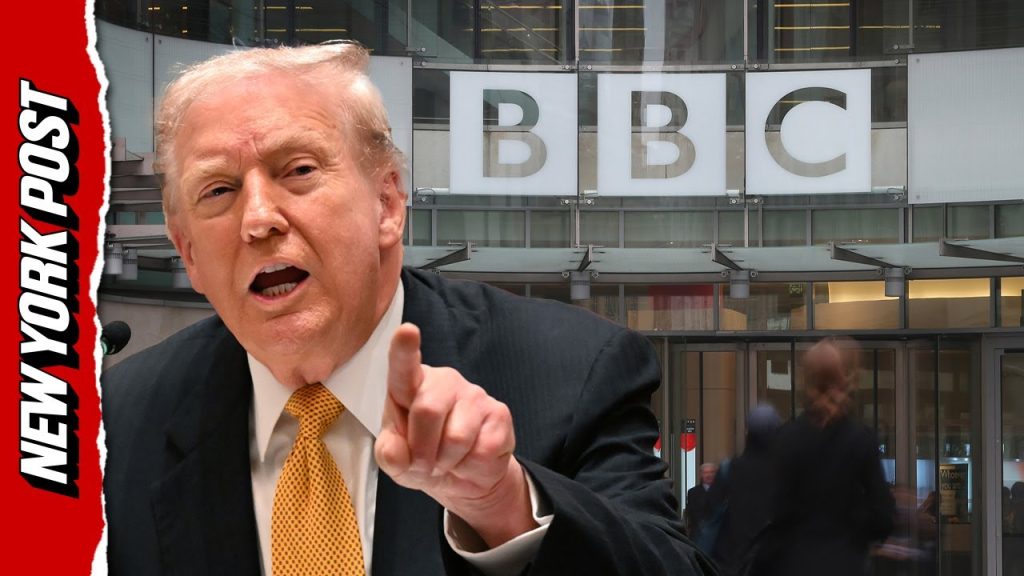 Trump Lashes Out at ‘Dishonest’ BBC After Bosses Resign Over Doctored Jan. 6 Speech