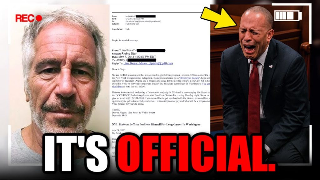 Hakeem Jeffries in UTTER TERROR as SECRET Ties Revealed