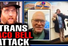 Trans ATTACKS Elderly Man With Taco Bell After Massive TPUSA College Victory