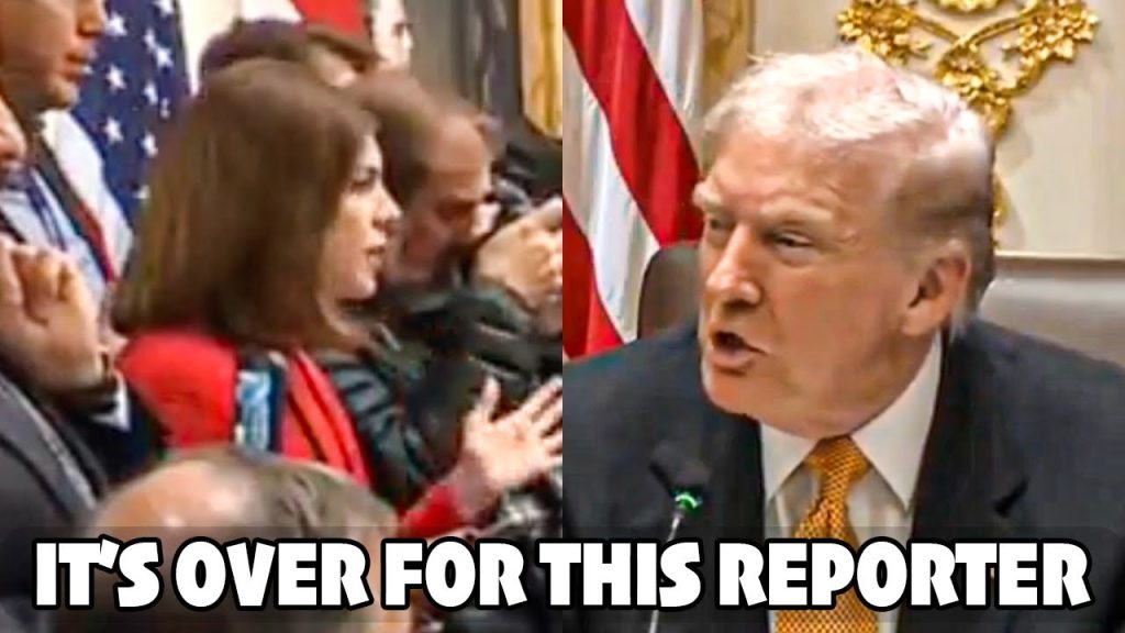 Trump DESTROYS Reporter With One Brilliant Line To Her Face On Live TV