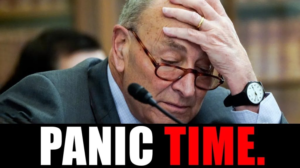 Schumer is SWEATING BULLETS.