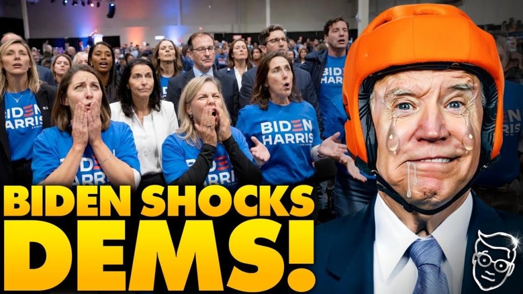 Unrecognizable Biden SHOCKS DNC Crowd with Face Bandage, Admits He Should Have NEVER Been President…