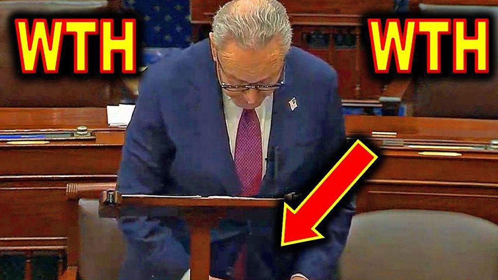 Did Donald Trump Just PRANK CALL Chuck Schumer on Senate Floor TODAY ?????