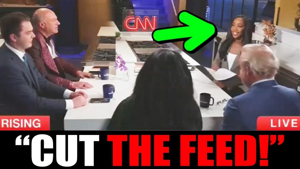 CNN Host cut to break SO HARD once he started talking!!!!!!