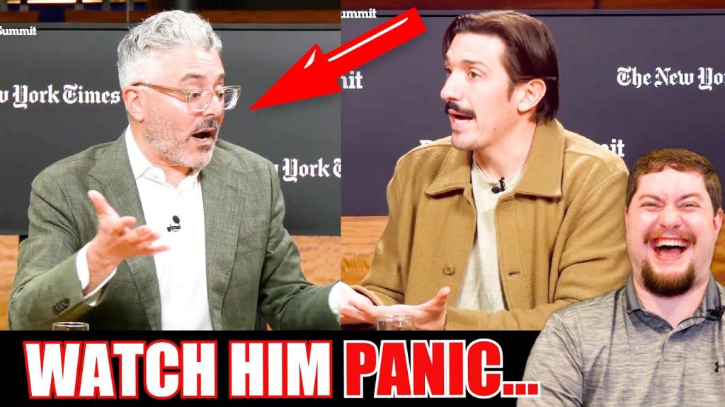 Andrew Schultz SHUTS DOWN smug New York Times host during HEATED live debate