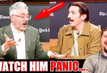 Andrew Schultz SHUTS DOWN smug New York Times host during HEATED live debate