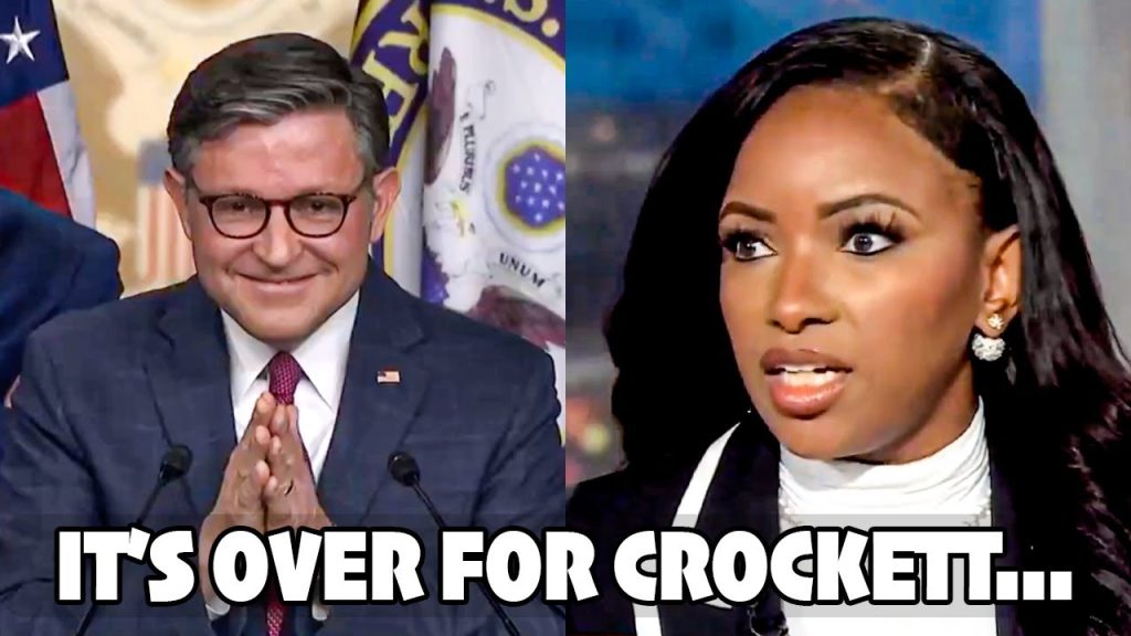 Speaker Johnson EXPOSES Jasmine Crockett With One Brilliant Joke