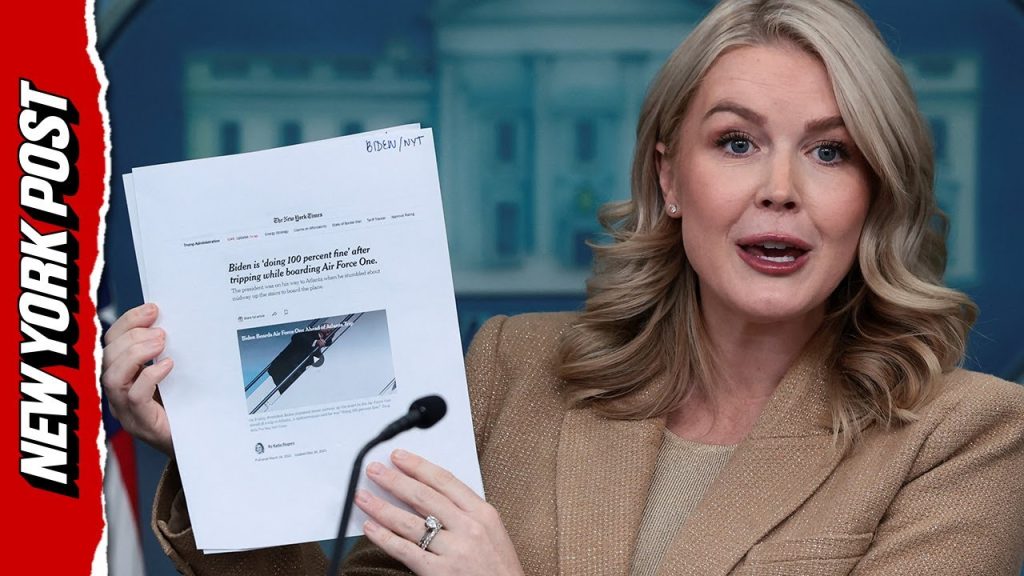 Leavitt Torches NYT Reporter, Unveils ‘Media Offender of the Week’ Website