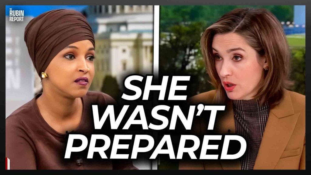 Watch Ilhan Omar Get Visibly Angry as Host Calmly Reads Trump’s Insults