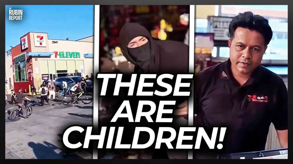 Massive Gang of Kids Destroy 7-Eleven, One Kid Says This to Store Owner Massive Gang of Kids Destroy 7-Eleven, One Kid Says This to Store Owner