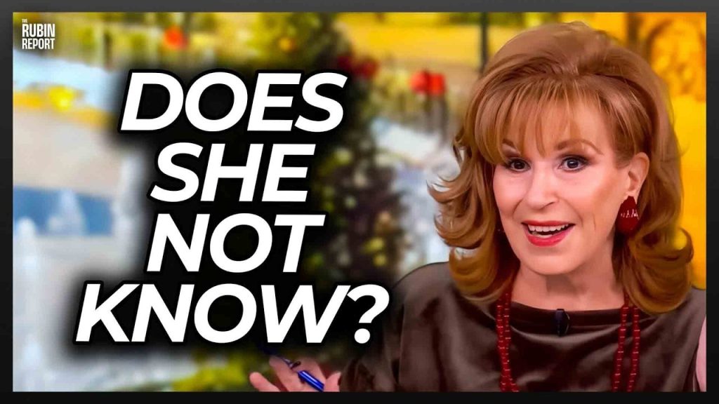 Listen to ‘The View’ Crowd Gasp as Joy Behar Accidentally Reveals How Dumb She Is