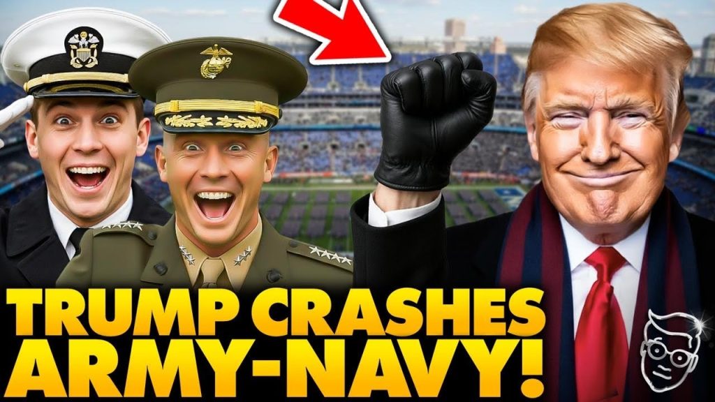 Trump Welcomed Like Conquering HERO at Army-Navy Game, Crowd and Entire Military ROAR | CHILLS