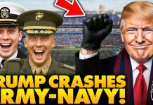 Trump Welcomed Like Conquering HERO at Army-Navy Game, Crowd and Entire Military ROAR | CHILLS