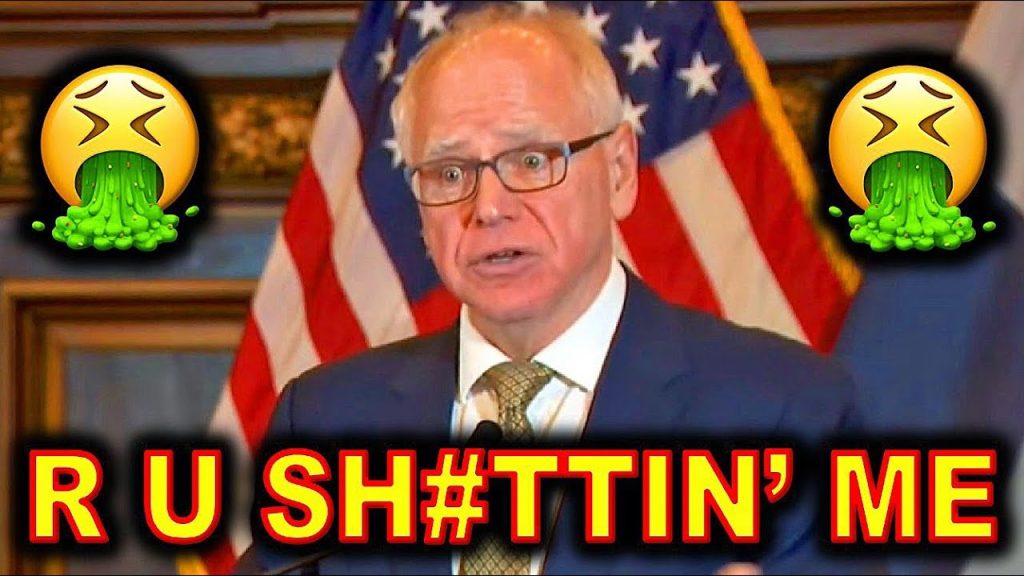 Tim Walz BLINDSIDED by Question and He LIES Like a Rug Yesterday…..
