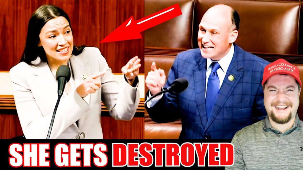 MAGA New Yorker SHUTS UP hysterical AOC in front of the entire country