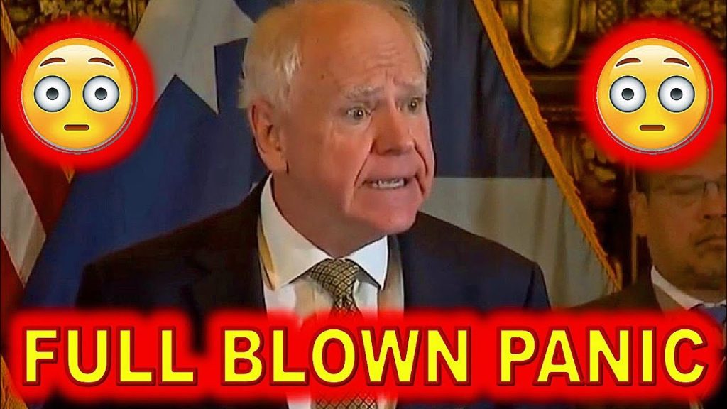 Tim Walz CRUMBLES under Pressure During PRESSER Yesterday…..