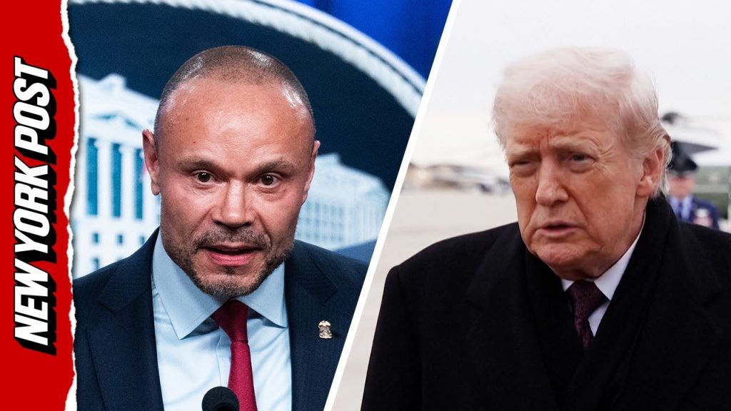 Trump Reacts To FBI’s Dan Bongino Stepping Down