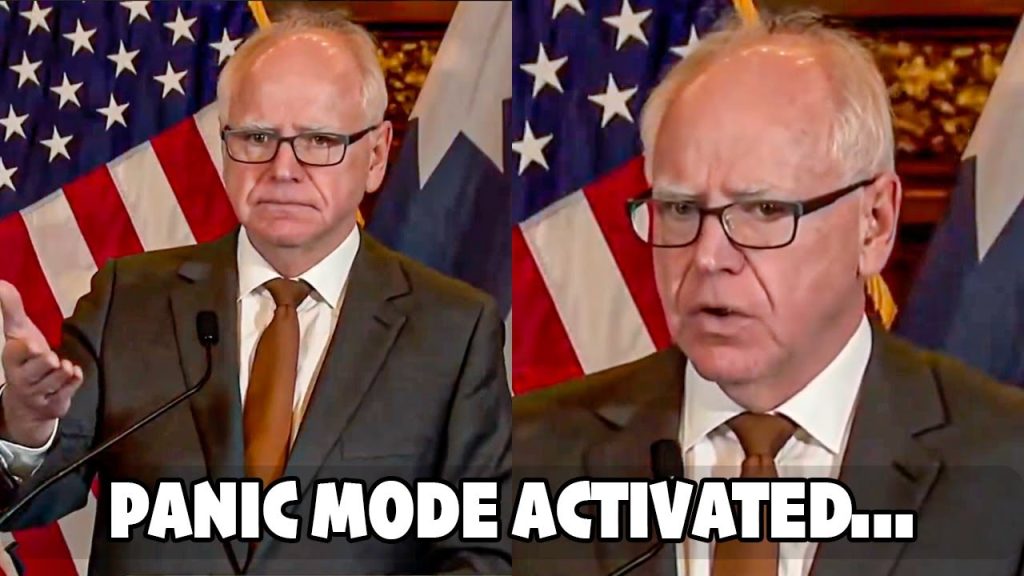 Tim Walz Has A Meltdown Over Federal Funding Cuts On Live TV