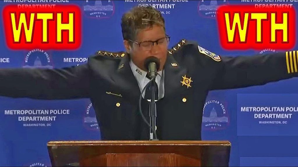 Meanwhile in DC….EX-Police Chief Pamela Smith has MELTDOWN on STAGE at Walkout…..