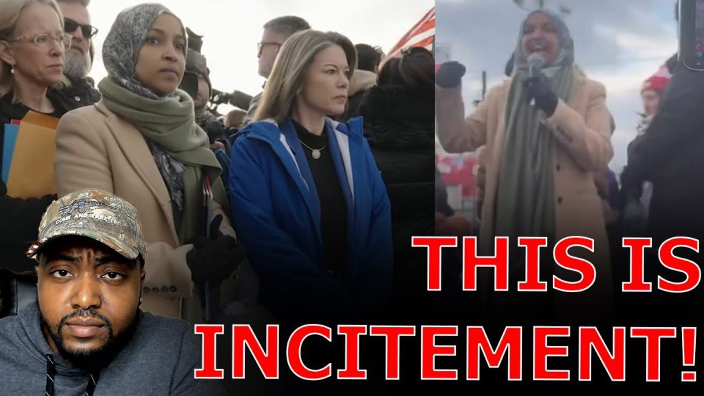 Humiliated Ilhan Omar Attempts To Incite RIOT After Getting Kicked OUT of ICE Facility