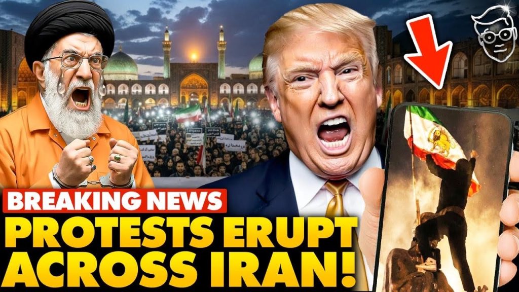 Iran in COLLAPSE: Millions Burn Mosques & Hijabs in REVOLT Against Regime! Trump BOMBS Middle East…