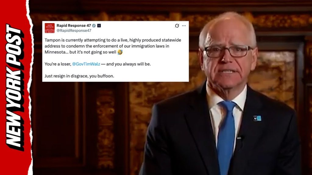 Gov. Tim Walz’s Disastrous Speech on ICE Enforcement