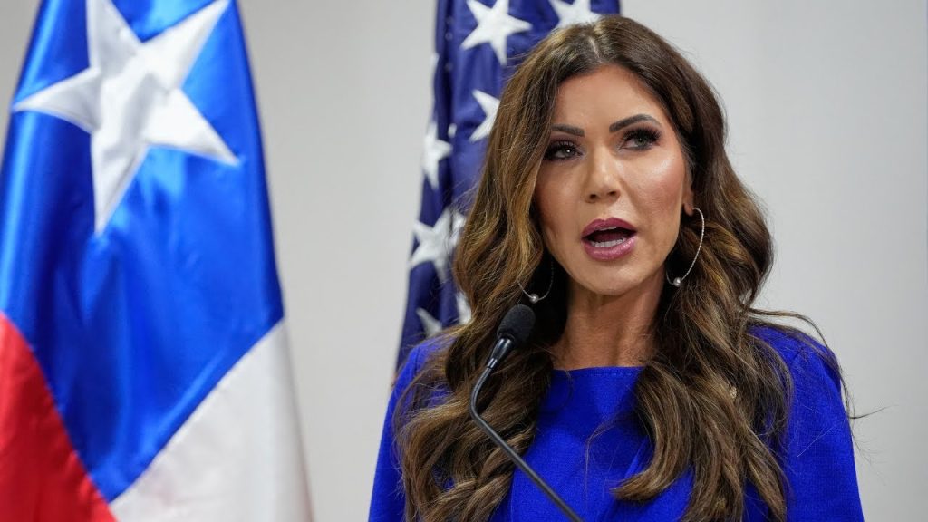 Kristi Noem Makes Stunning Announcement — Major Shakeup in Trump Administration