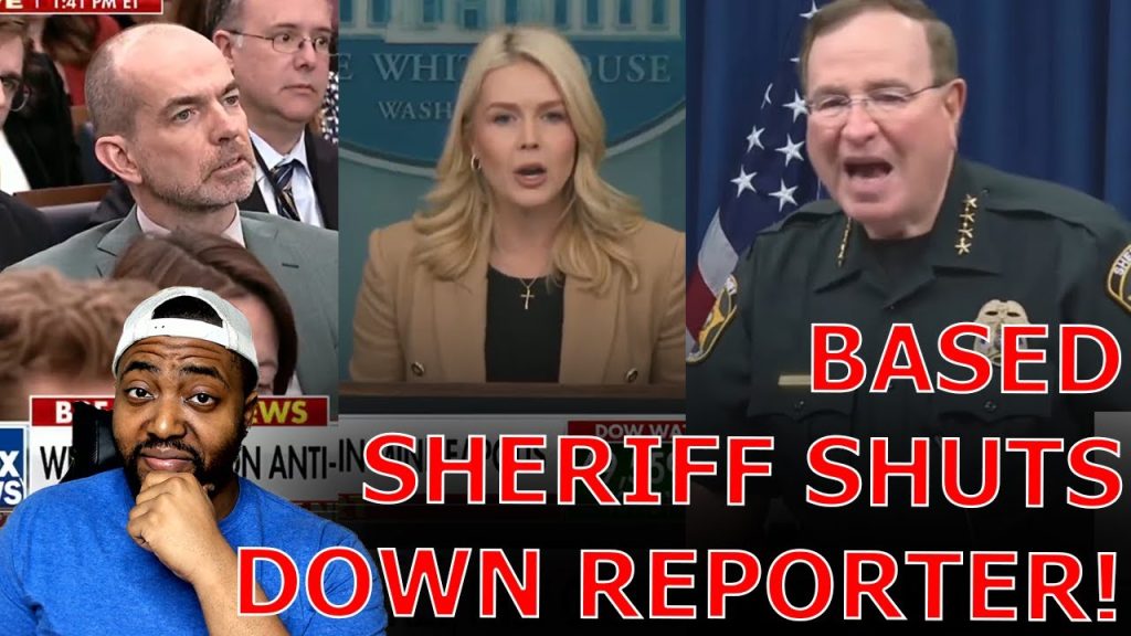 BASED Sheriff SHUTS DOWN Woke Reporter On Working With ICE To Arrest Illegal Immigrants!