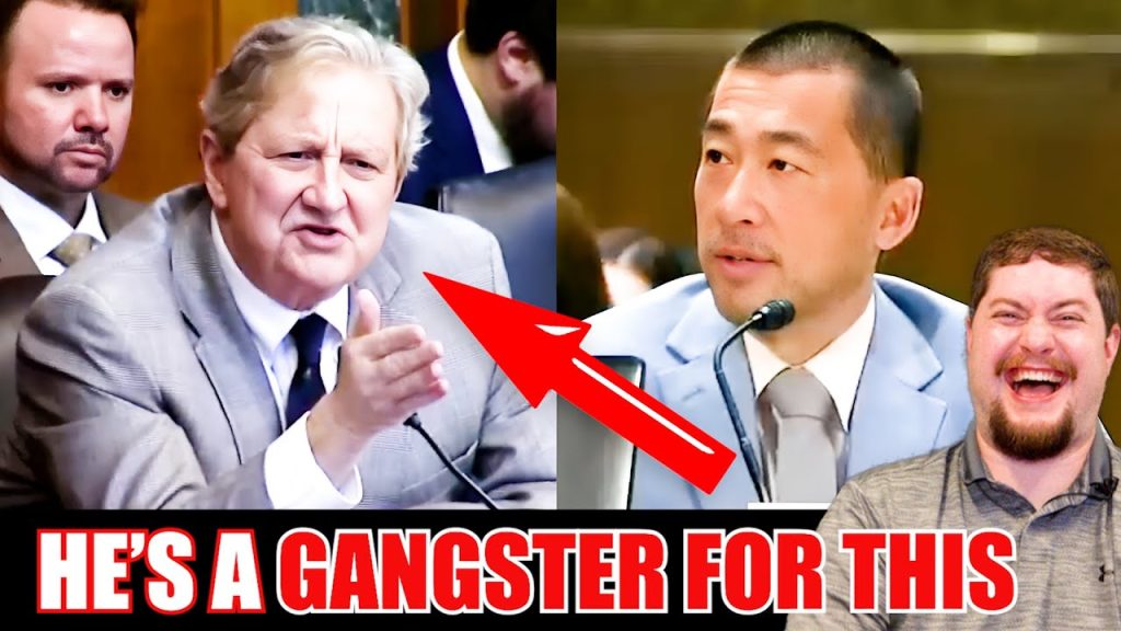 Senator Kennedy makes clueless Democrat ruin his suit with one simple question