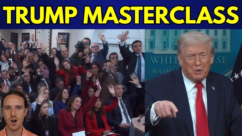 President Trump Confronts the Vicious Mob of Liberal Reporters