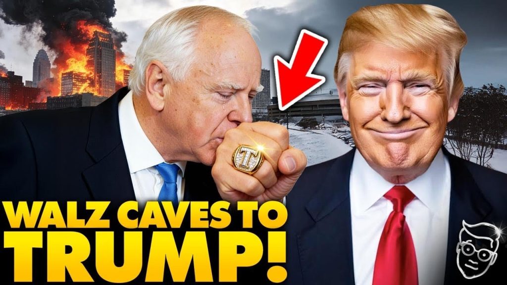 VICTORY: Tim Walz CAVES To Trump, Will Work With ICE To Deport CRIMINALS