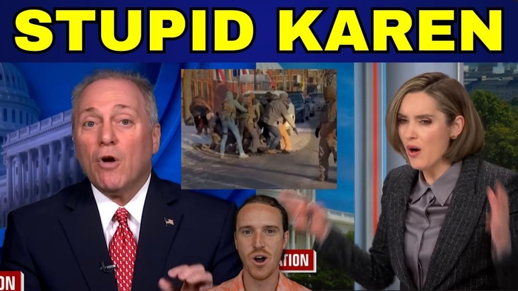 Liberal Karen SILENCED after Interrupting Republican Congressman as He Defends I.C.E.