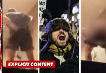 Man Moons Anti-ICE Protesters at Minneapolis Hotel Allegedly Housing Agents