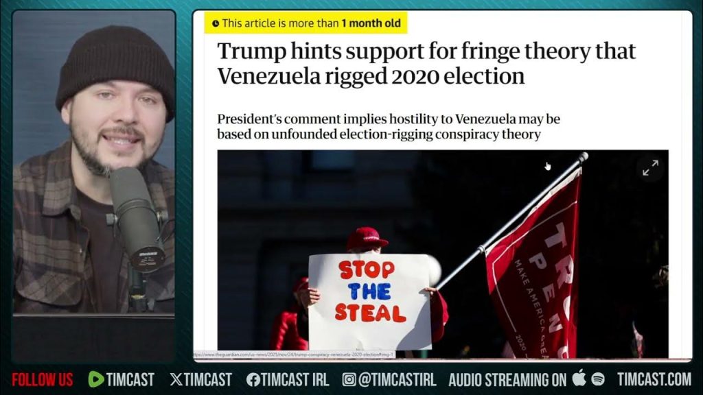TRUMP ARRESTS MADURO TO UNCOVER 2020 ELECTION FRAUD CLAIM RUMORS