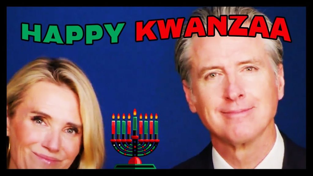 Happy Kwanzaa!: Newsom Follows Kamala’s Doomed Footsteps