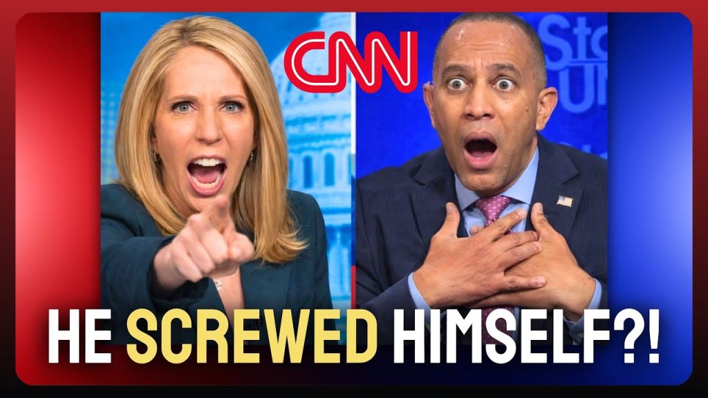 CNN Knifed Hakeem Jeffries On Voter ID. The Looks On His Face Was PRICELESS.